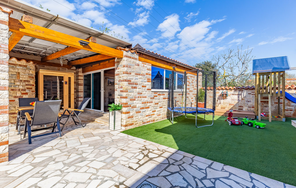 Outdoor dining area
